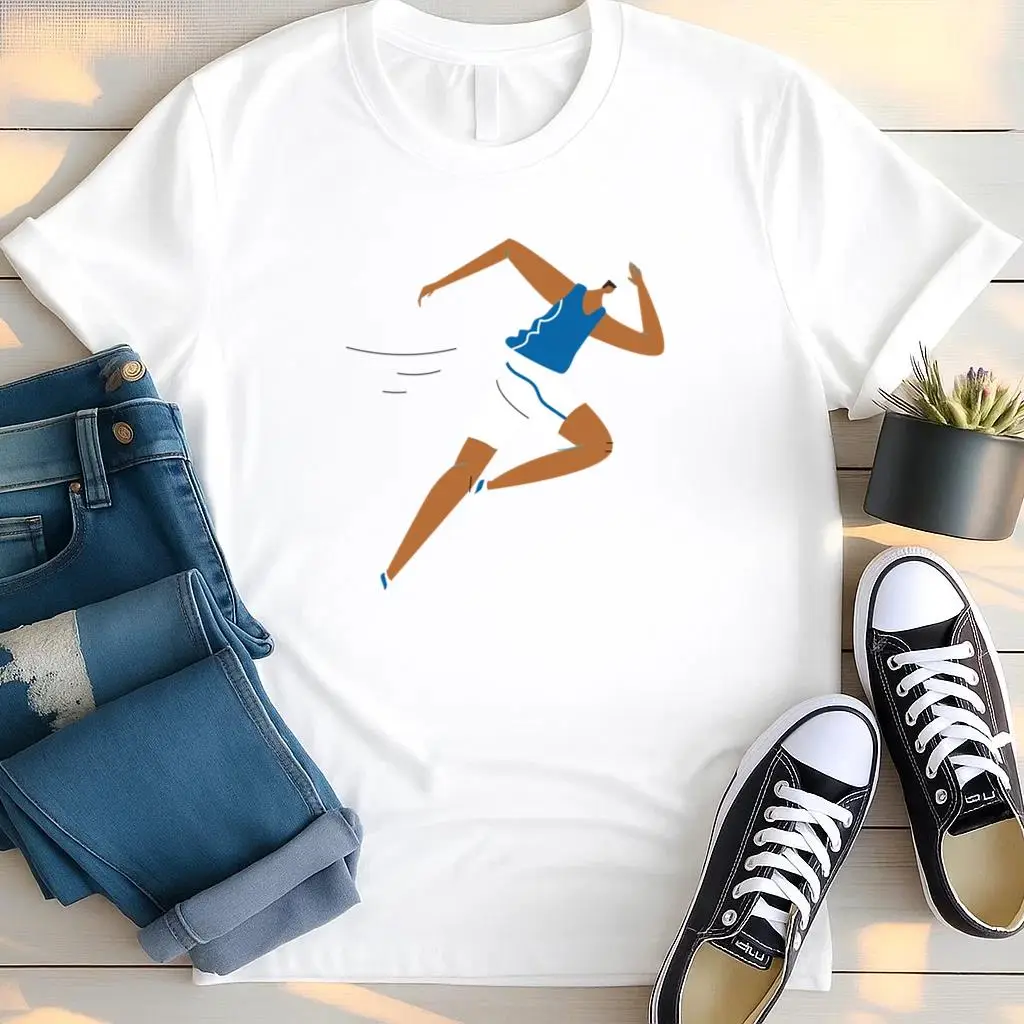Athlete Character T Shirt