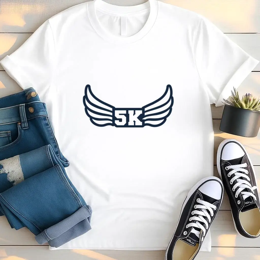 Badges Cut Out 5k T Shirt