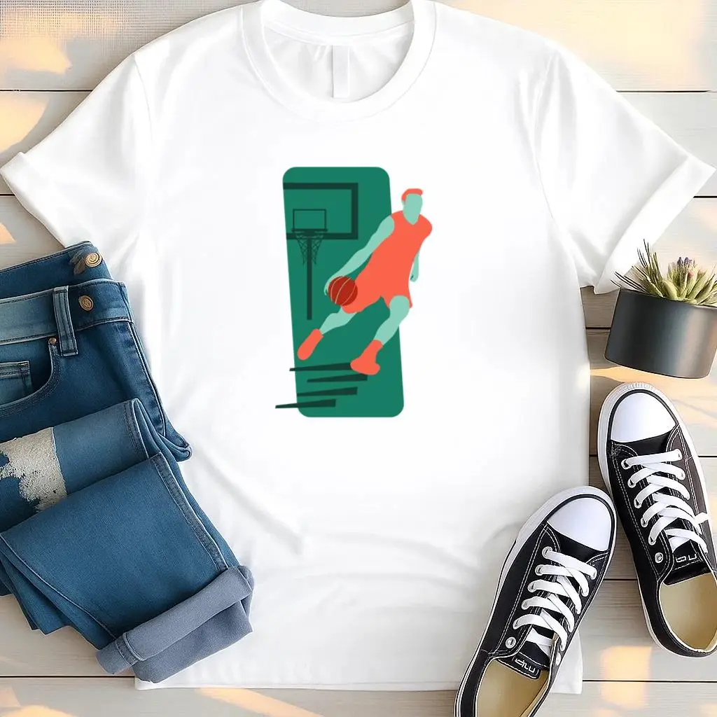 Basketball Marathon Sport People T Shirt