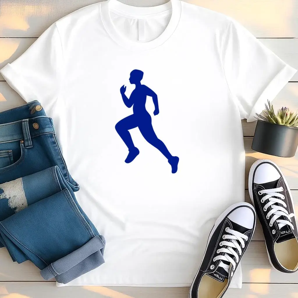 Boy Silhouette Runner T Shirt
