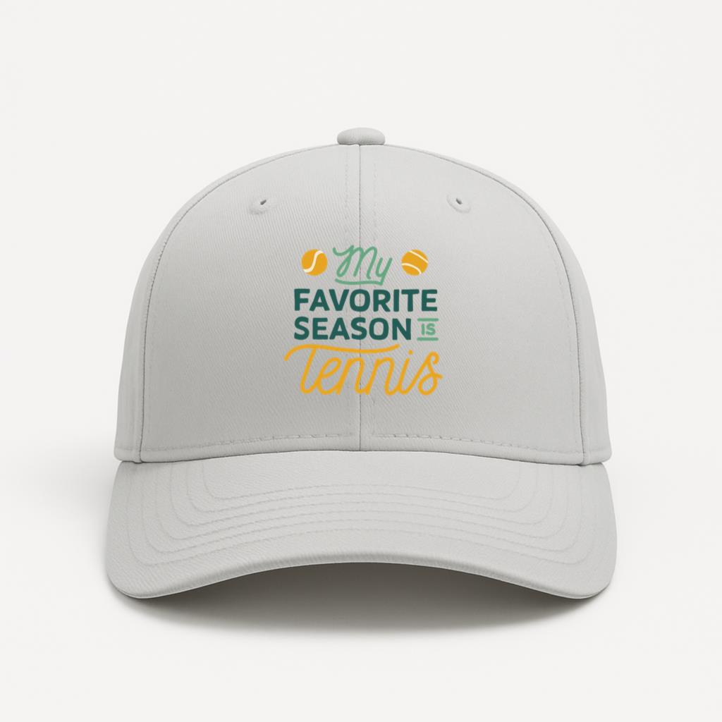 My Favorite Season Is Tennis Cap