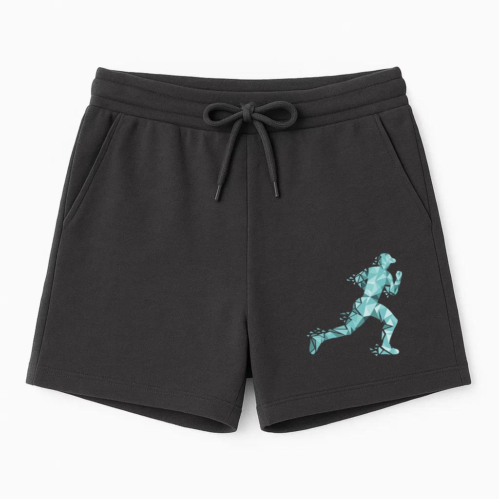 Runners Geometric Boy Short