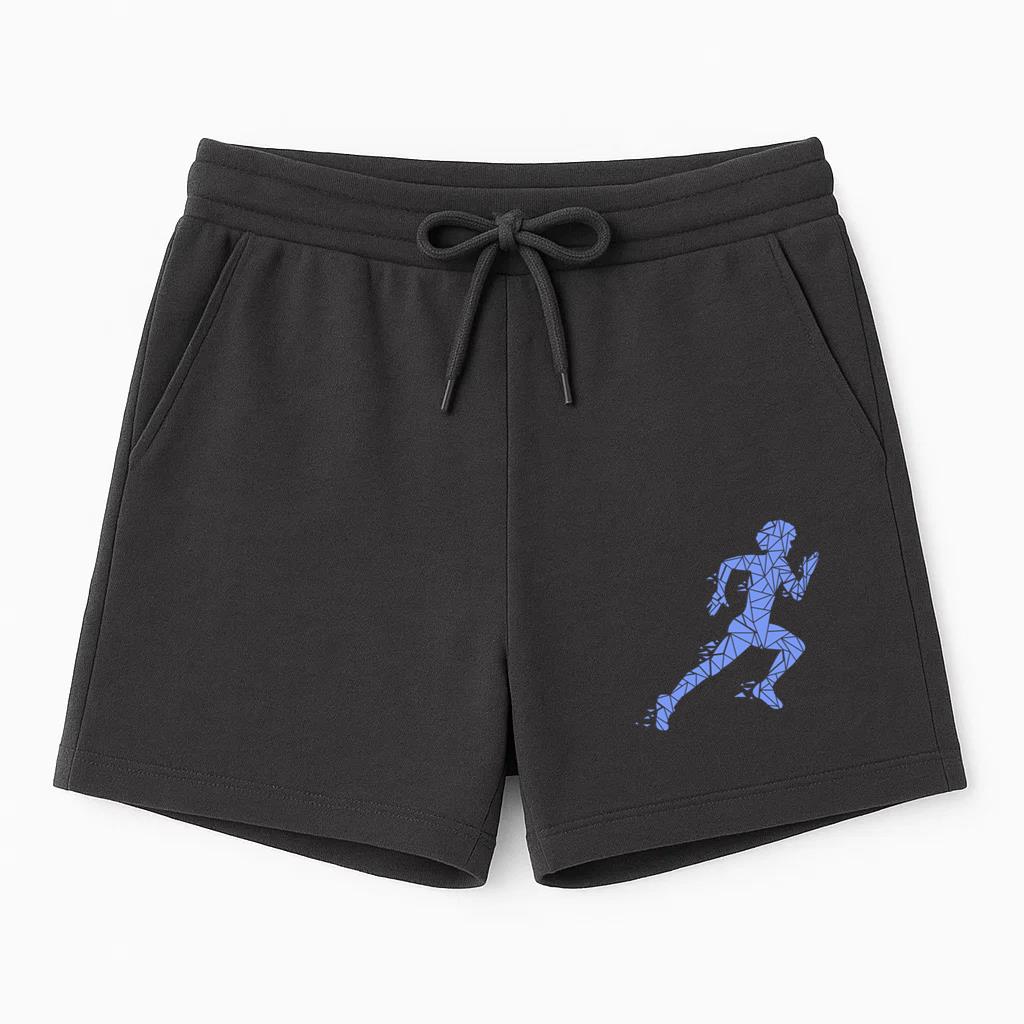 Running Geometric Boy Short