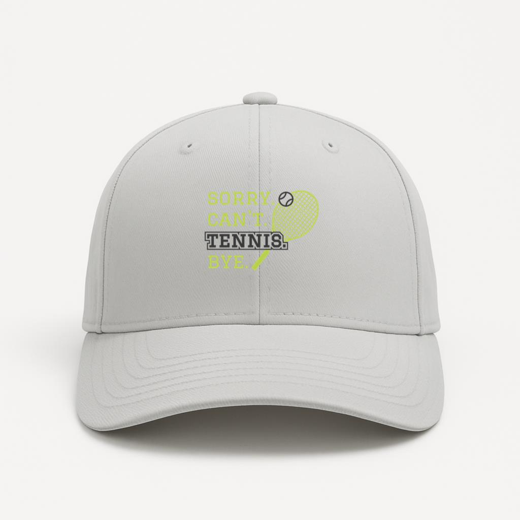 Sorry Cant Tennis Bye Cap