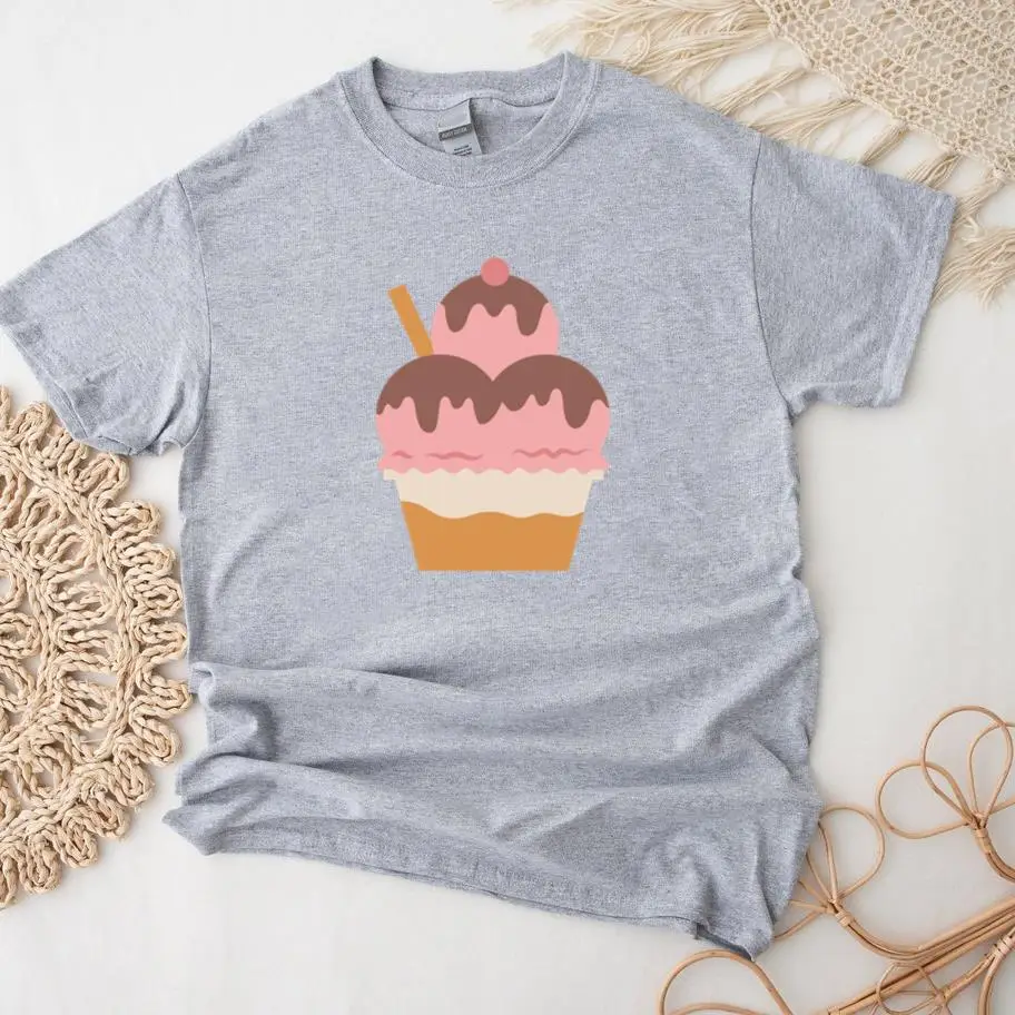 Strawberry Ice Cream Cup T-Shirt