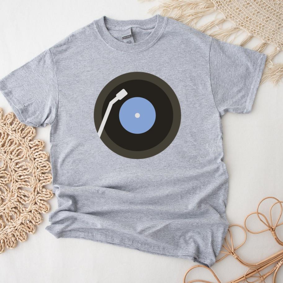Vintage Record Player Flat Design T-Shirt