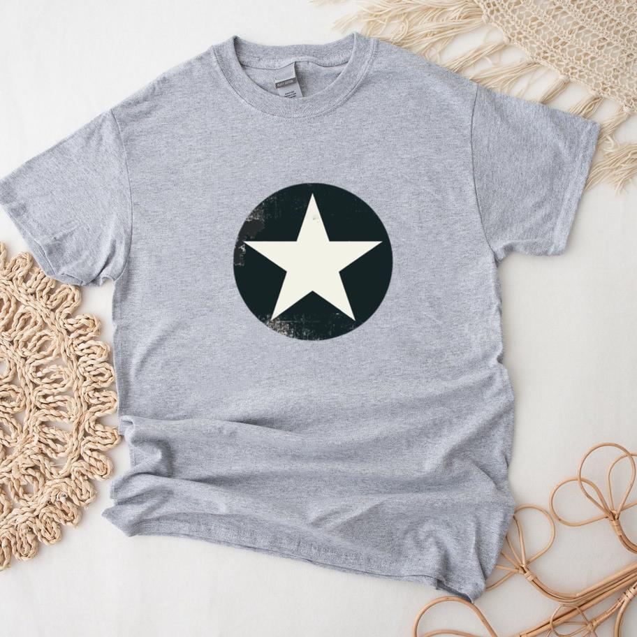 Vintage Star Design T-Shirt